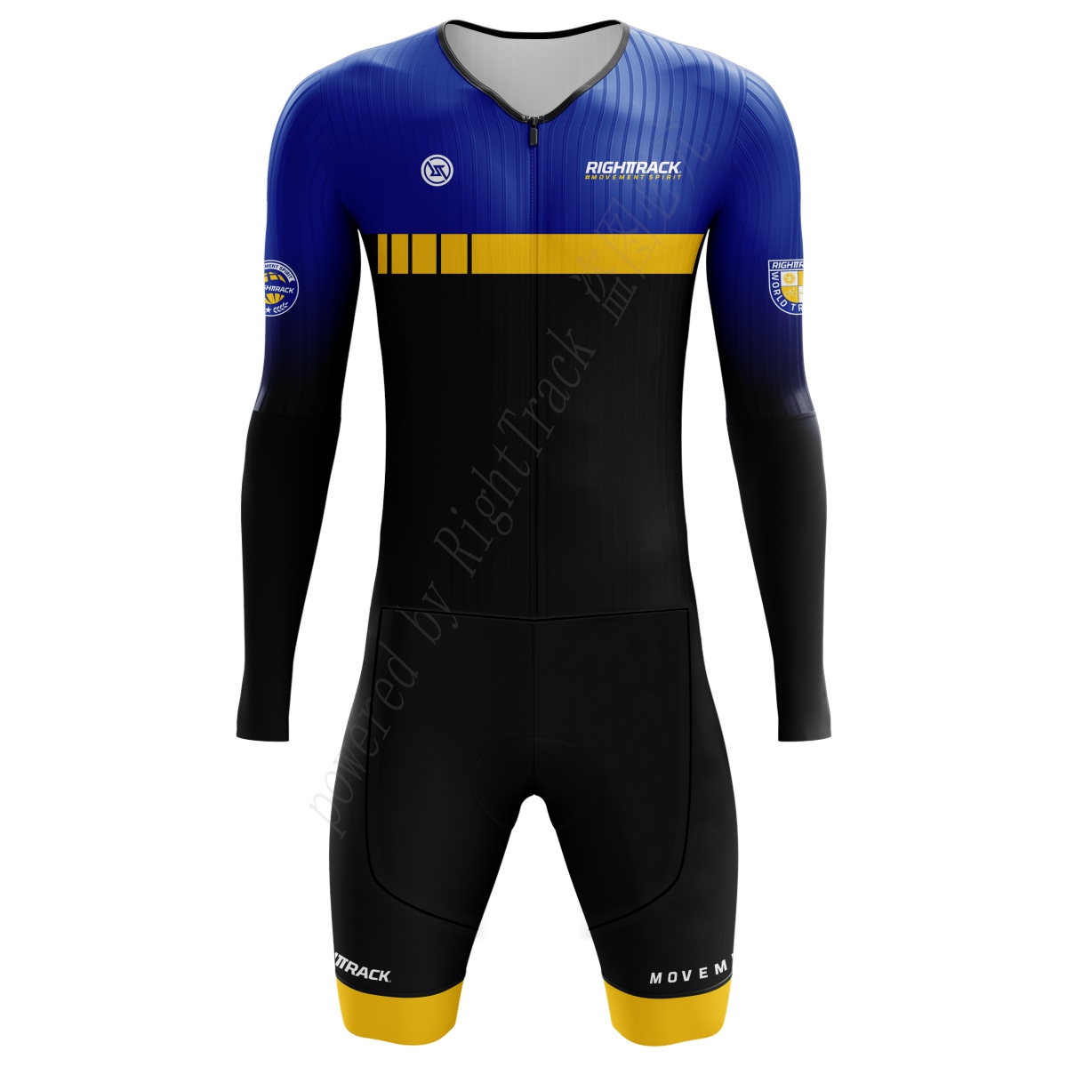 Wetsuit Men - Neuer Herren-Triathlon-Trikot, Weltmeister, langärmelig, Skinsuit, Kleidung,