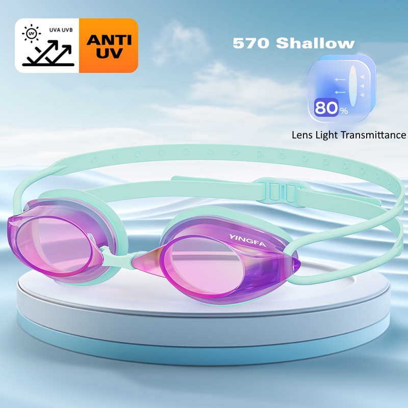 Goggles Swim - Unisex-Rennschwimmbrille - Antibeschlag UV-Schutz Hydrodynamisches Design