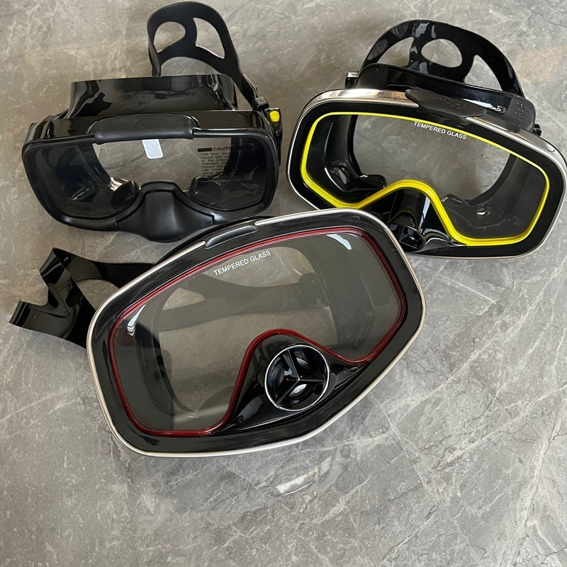 Diving Mask - Anti-Beschlag-Taucherbrille, Taucherbrille mit großem Sichtfeld aus