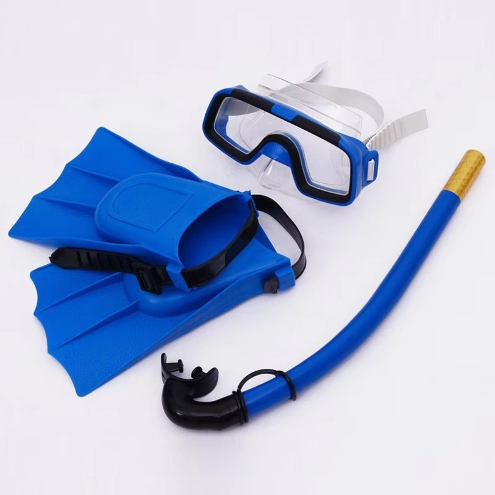 Snorkel Set - Neues Anti-Beschlag-Tauchmasken-Set für Kinder, verstellbar, einfach