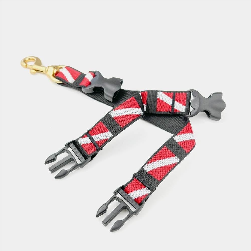 Snorkeling Gear - Aufbewahrungsgurt für Tauchhaken aus Messing mit