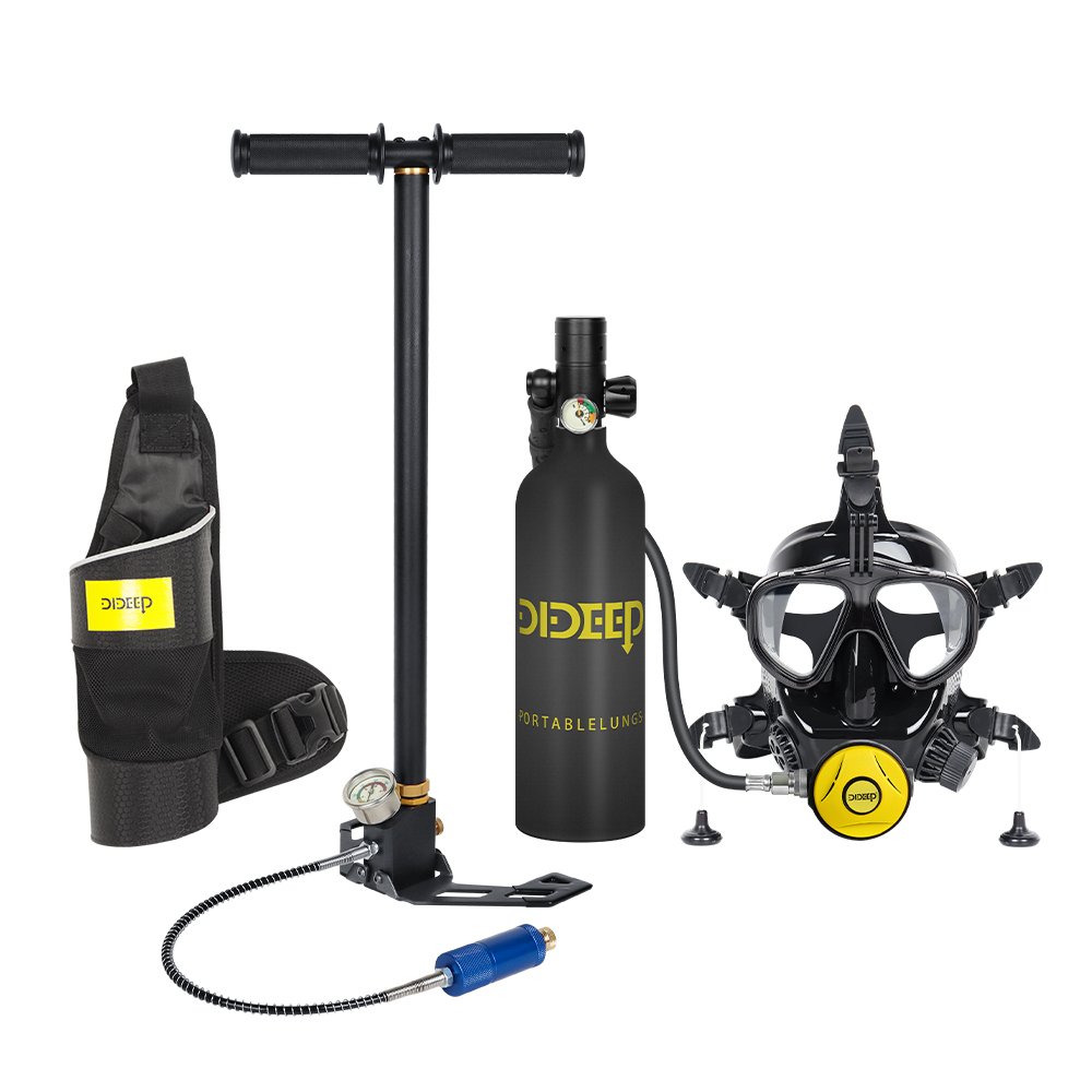 Diving Mask - DIDEEP CE DOT 1L Unterwasser 10-20