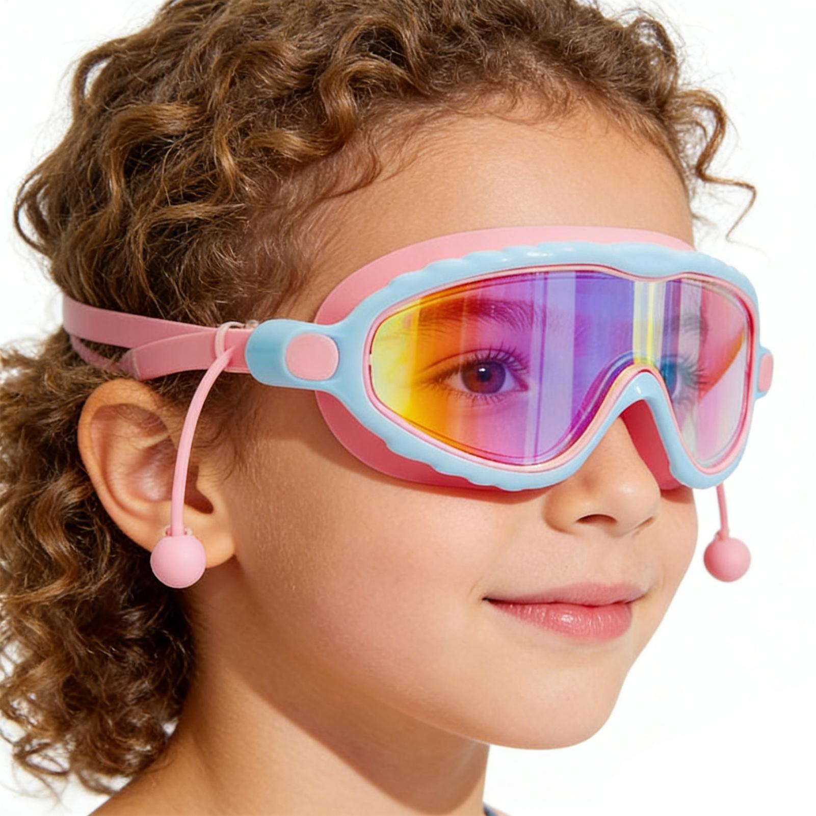 Goggles Swim - Kinder-Schwimmbrille, beschlagfrei, UV-Schutz, Jugend-Schwimmbrille zum Tauchen,