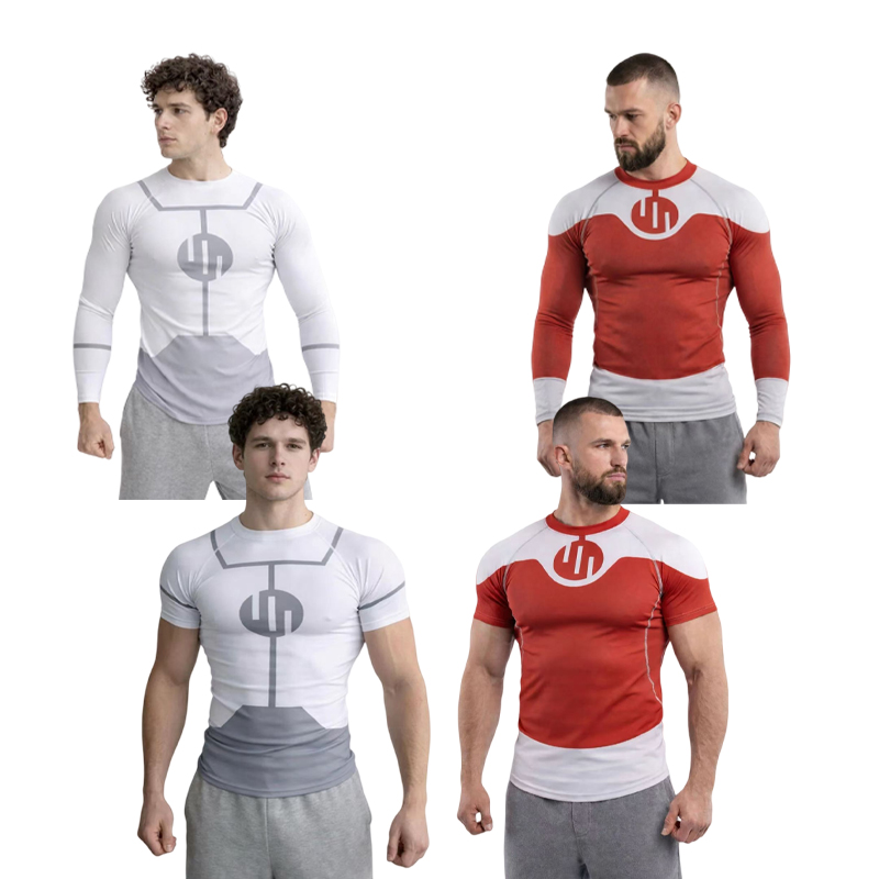 Rash Guard - Invincible Cosplay Rash Guard Tauch-T-Shirt BJJ