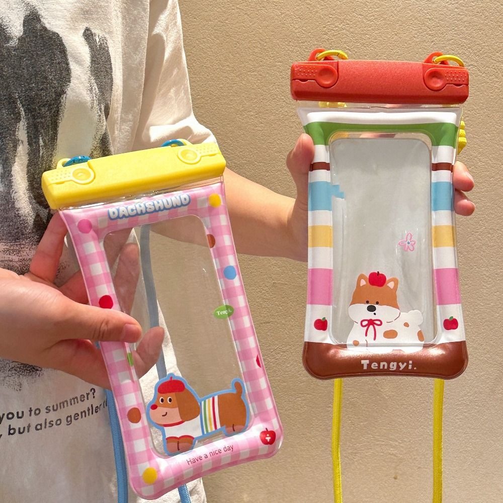Dry Bag Waterproof - Transparente Wasserdichte Handytasche PVC Touchscreen-Schwimmhülle Trockene