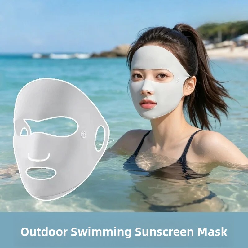 Diving Mask - Schwimm- und Tauchmaske mit Vollgesichtsschutz, atmungsaktiv,