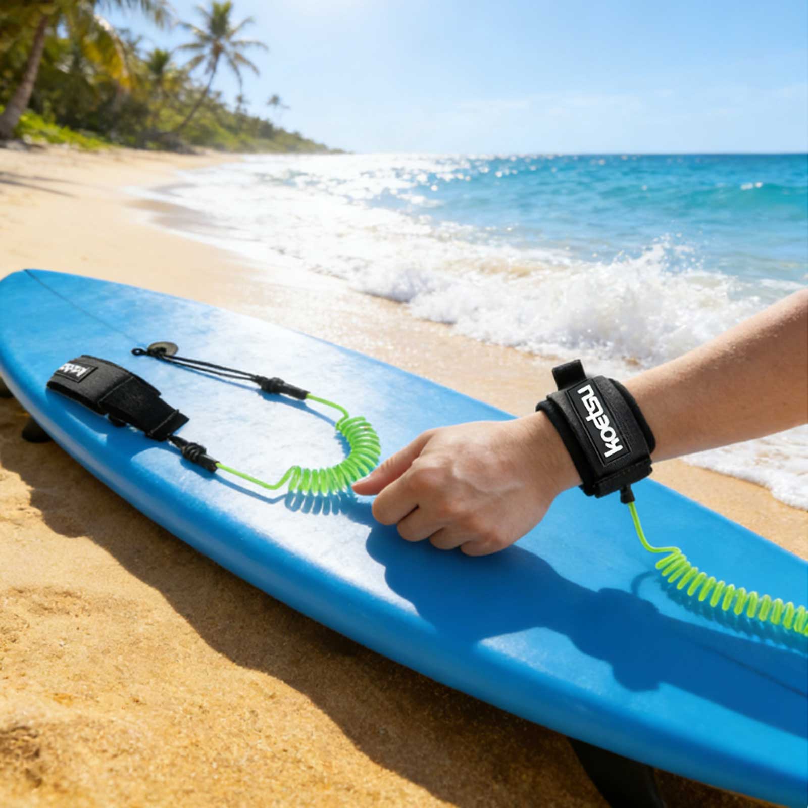 Surfboard Leash - SUP Paddleboard Leash aus TPU-Material, robustes