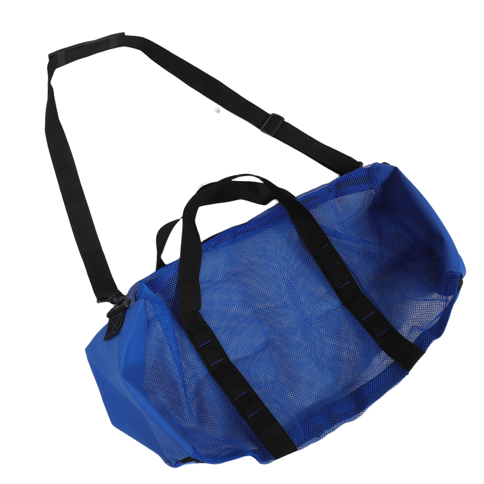 Snorkeling Gear - Netzstoff-Strandtasche, rund, leicht, mit Kordelzug, faltbar,