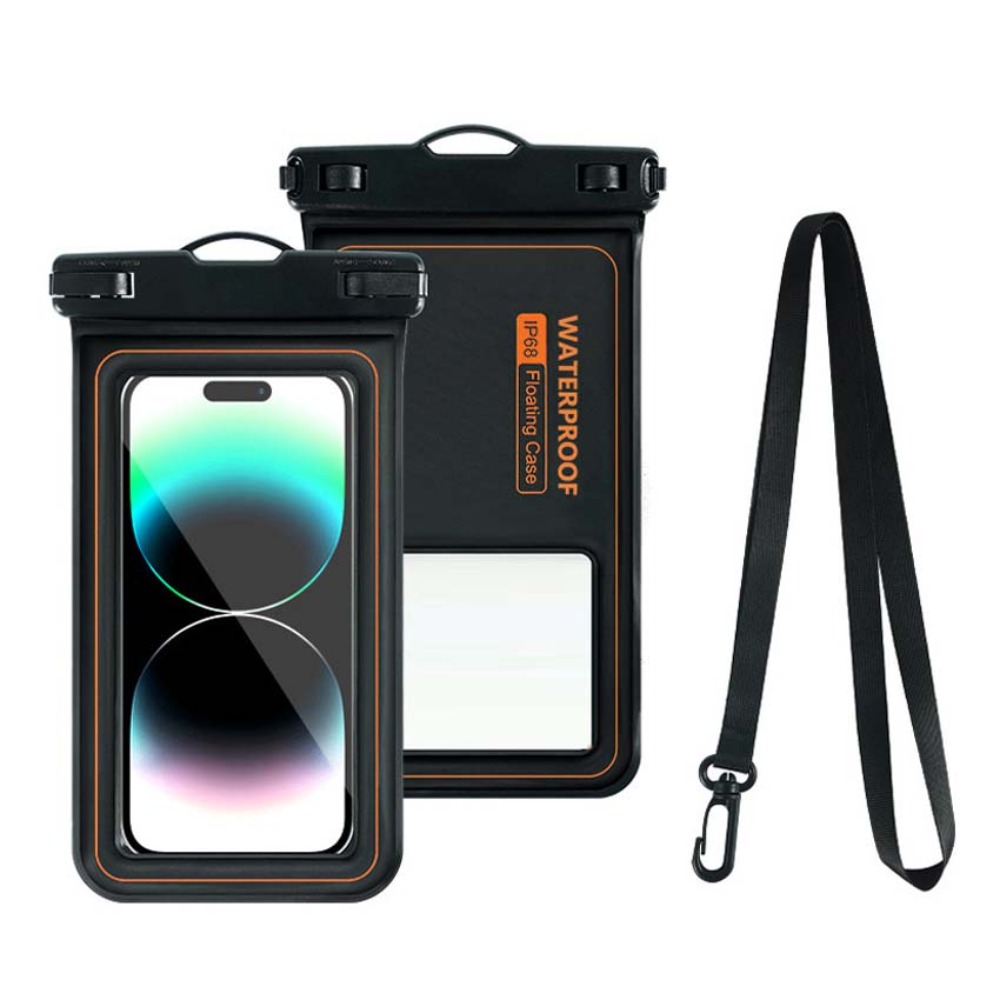 Dry Bag Waterproof - Touchscreen-wasserdichte Handytasche, transparente Unterwasser-Trockentasche für Mobiltelefone,