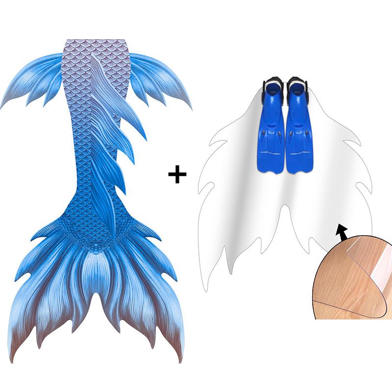 Neues Design, blaue Farbe, Hau – Swim Fins Bewertung und Preis