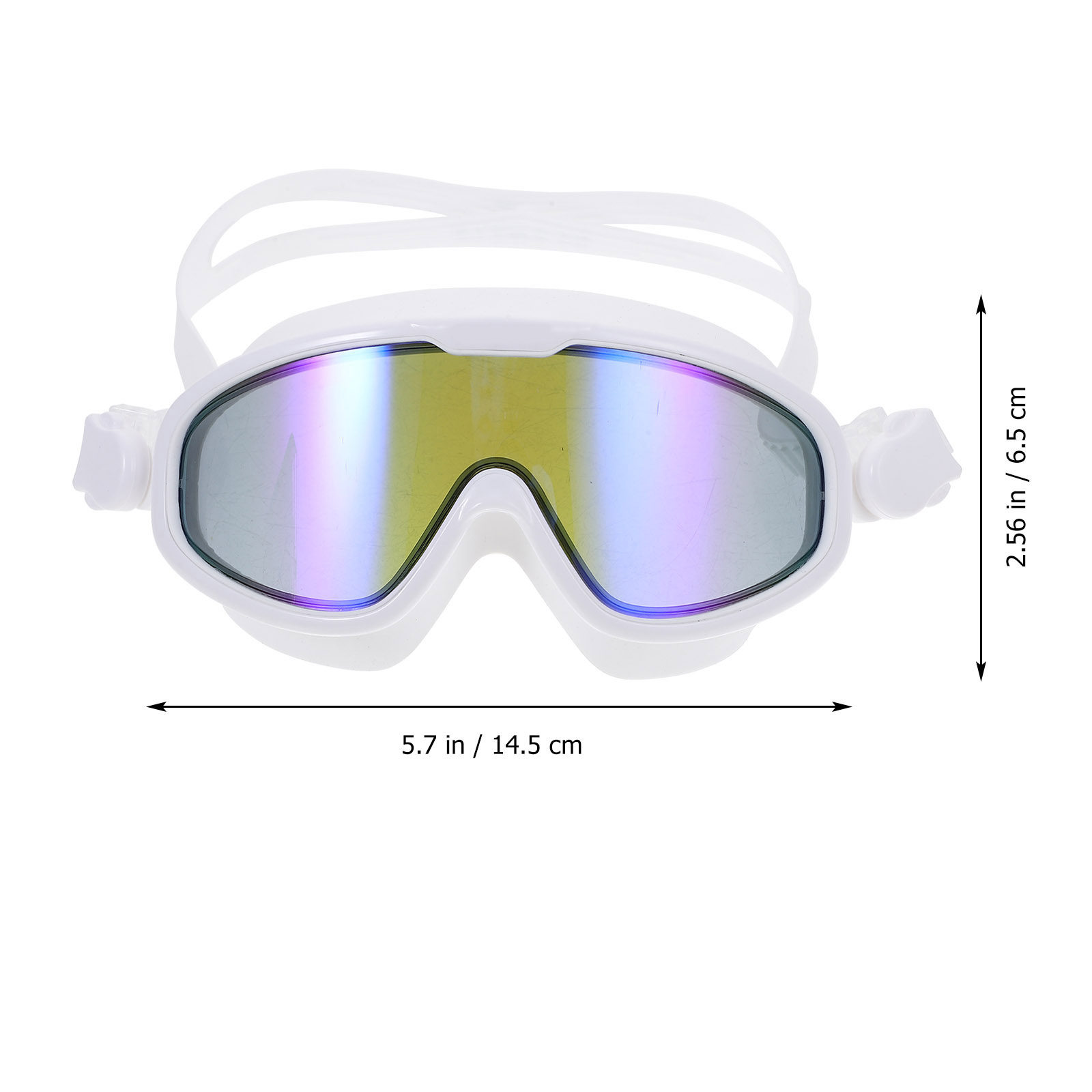Weiße, wasserdichte Schwimmbri – Goggles Swim Bewertung und Preis