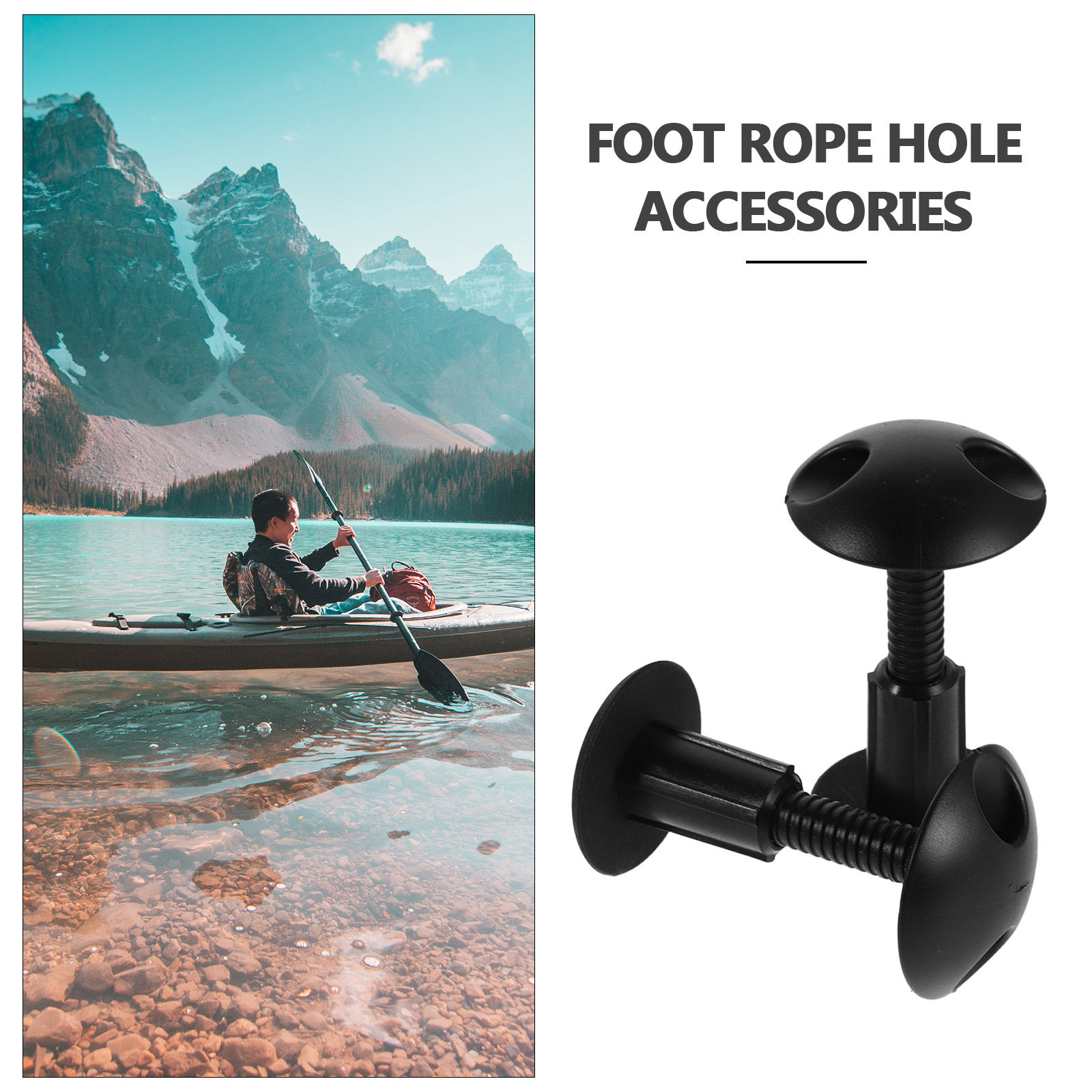 2 Stück schwarze Kunststoff-Su – Surfboard Leash Bewertung und Preis