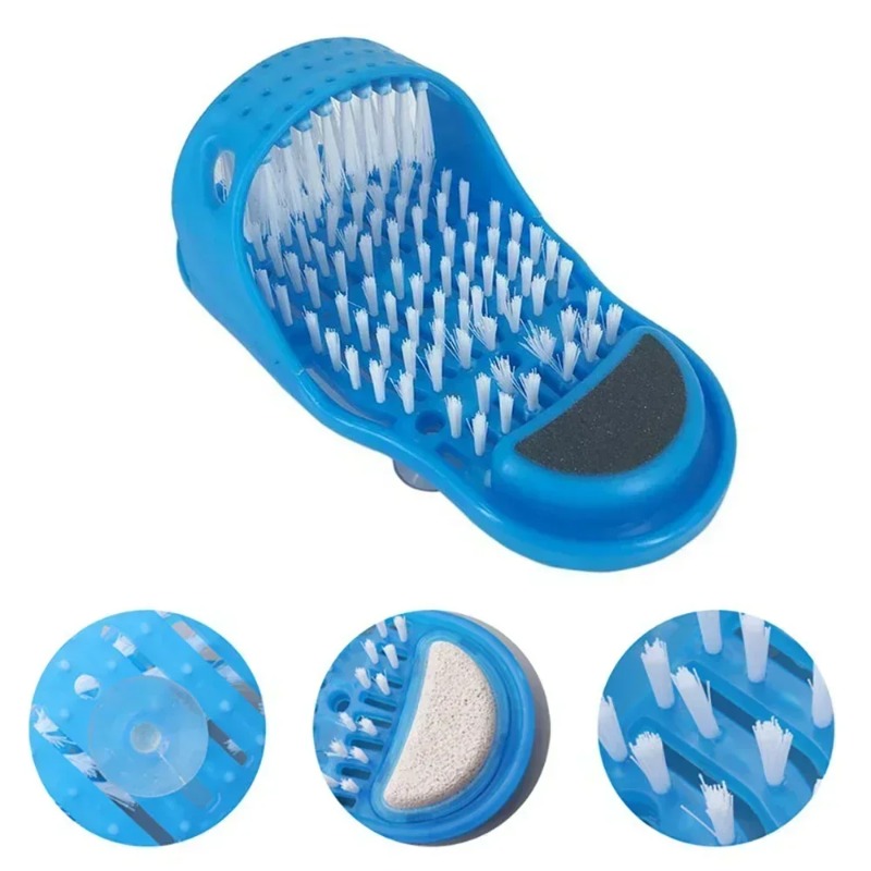 1 Stück Duschfußbürste, Badezi – Flippers Swimming Bewertung und Preis