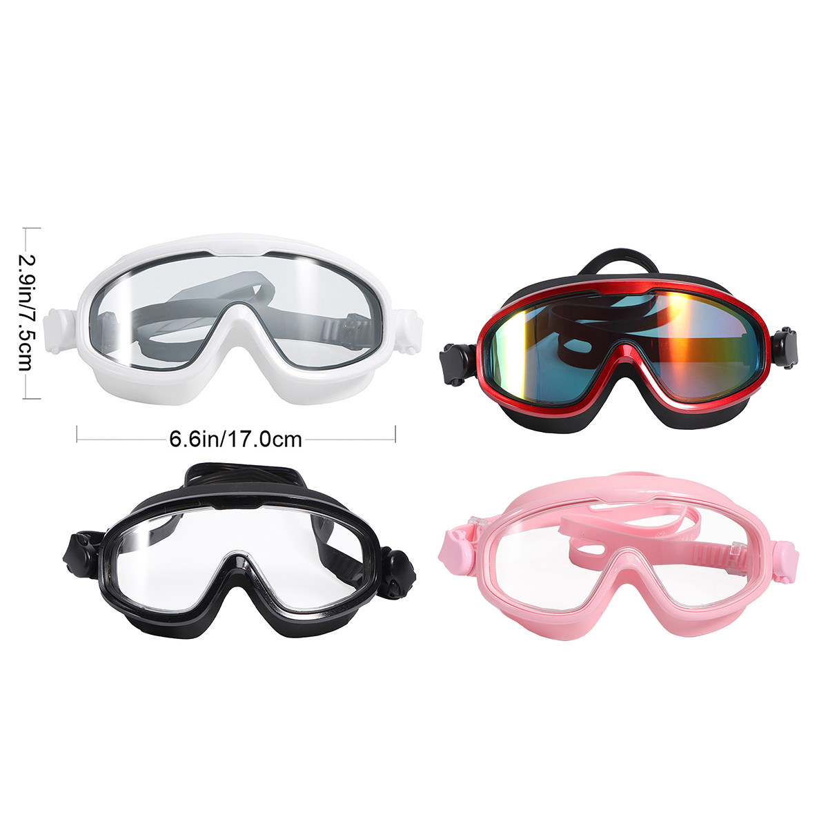 Wasserdichte, beschlagfreie Sc – Goggles Swim Bewertung und Preis