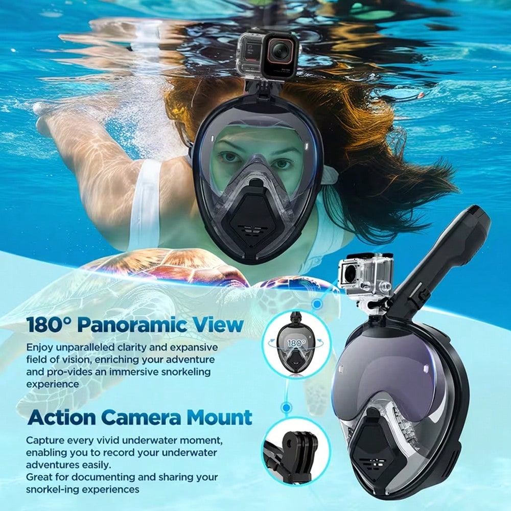 Devilfish Vollgesichts-Schnorc – Snorkel Set Bewertung und Preis