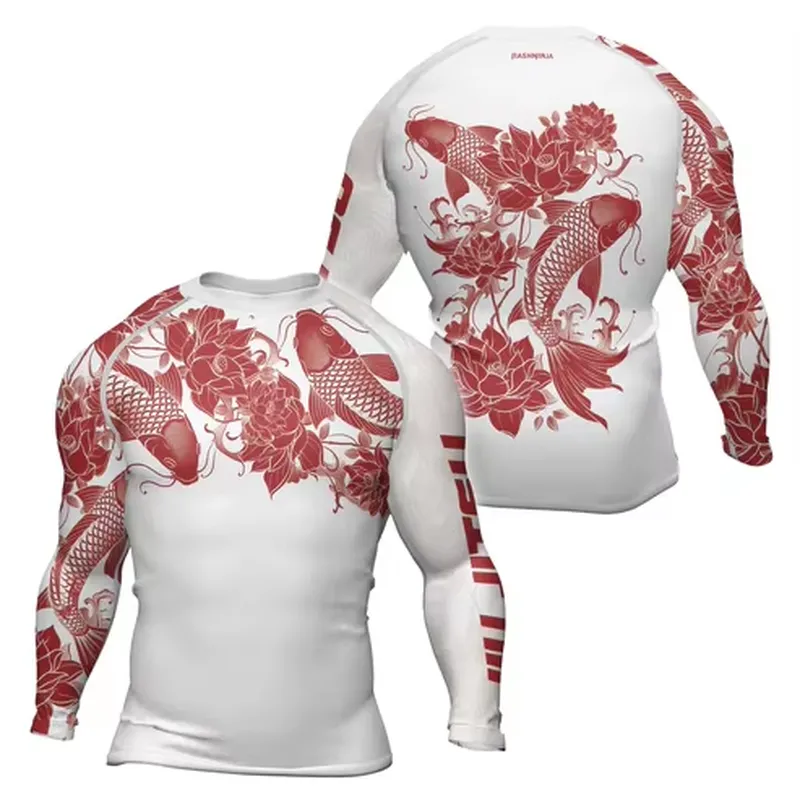 3D Langarm Herren Retro Schnel – Rash Guard Bewertung und Preis