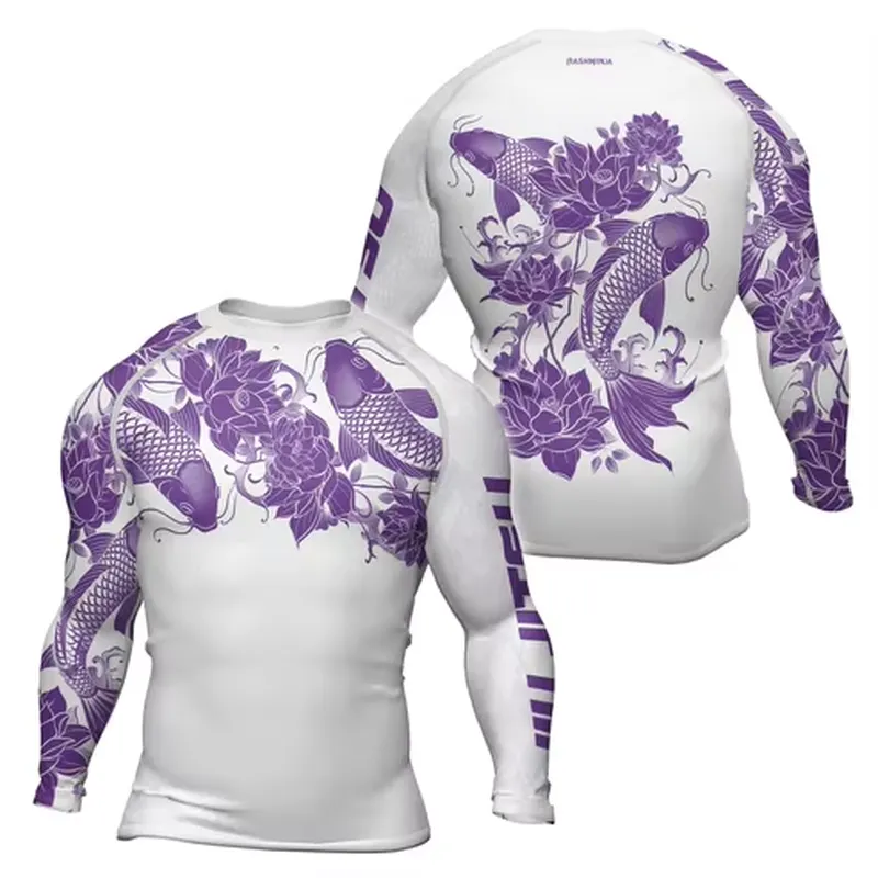 3D Langarm Herren Retro Schnel – Rash Guard Bewertung und Preis